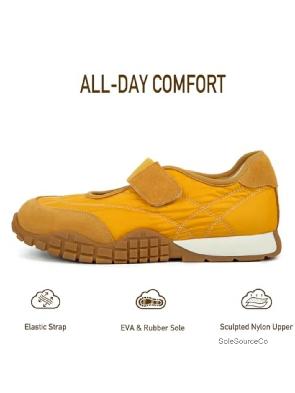 Mary Jane Sneakers Women's Casual Walking Shoes Memory Foam Insole